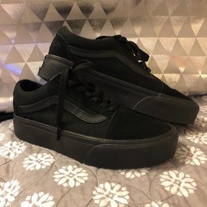Women’s platform vans
